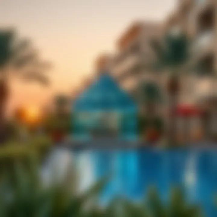 Local amenities in Al Awir, featuring recreational facilities and community spaces.