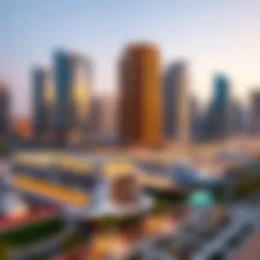 Dubai's Architectural Marvels Luxurious Dubai skyline showcasing modern architecture