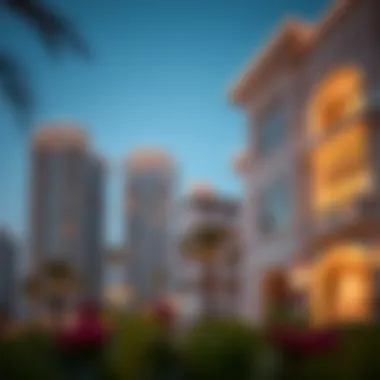 Architectural Brilliance in Bur Dubai An elegant residential development in Bur Dubai highlighting architectural brilliance