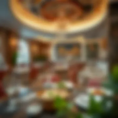 Enjoy Local Flavors in Budget-Friendly Hotels Dining area showcasing local cuisine in a budget hotel
