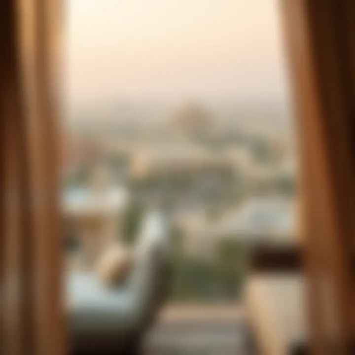 Scenic view of Al Ain from a budget hotel