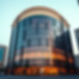 Stunning facade of Al Attar Business Center