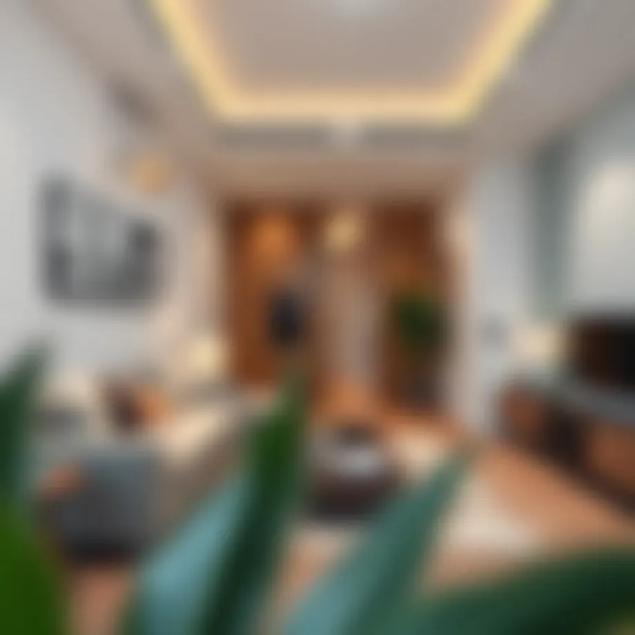Modern living space in Dubai Production City