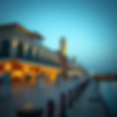 Vibrant atmosphere at Al Qasba waterfront