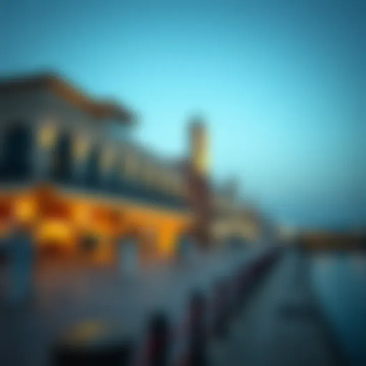 Vibrant atmosphere at Al Qasba waterfront