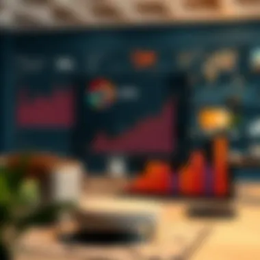 Trends in the rental market displayed through graphs and statistics