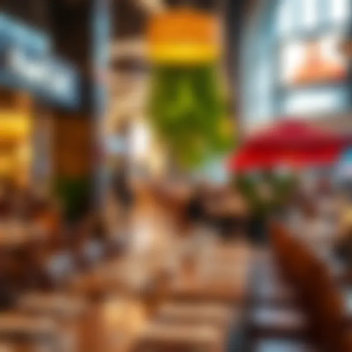 Diverse dining options in Dubai Festival City