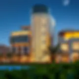 A stunning view of Barsha showcasing modern architecture