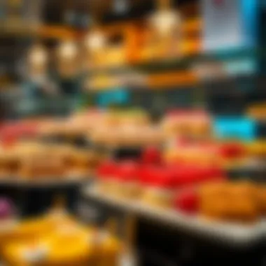 Turkish Desserts: A Sweet Symphony of Flavors An array of Turkish desserts displayed in an enticing dessert showcase