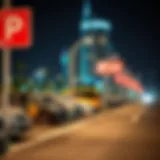 Overview of Dubai's paid parking zones