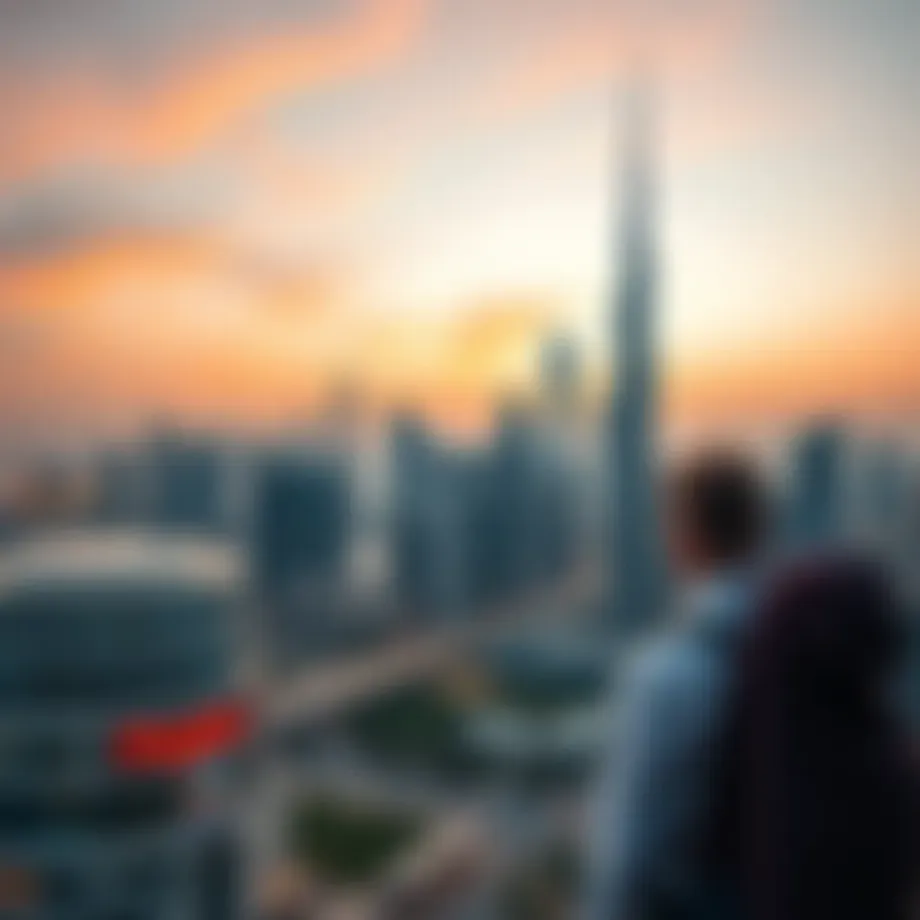 Stunning skyline of Dubai showcasing modern architecture